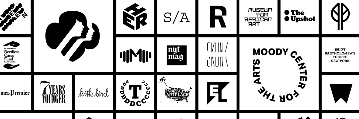 black and white icons in small and large sqares.